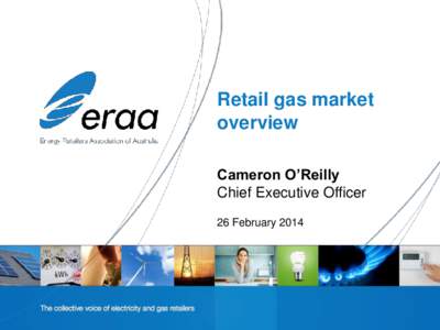 Retail gas market overview Cameron O’Reilly Chief Executive Officer 26 February 2014