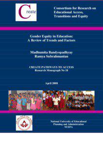 Consortium for Research on Educational Access, Transitions and Equity