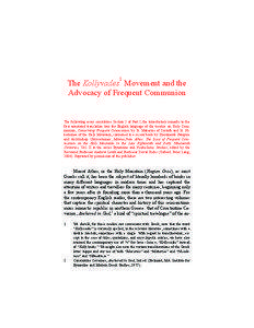 Greek Orthodoxy / Christian mystics / Eastern Catholicism / Chalcedonianism / Athanasios Parios / Kollyvades Movement / Mount Athos / Gregory Palamas / Monk / Christianity / Religion / Eastern Orthodoxy