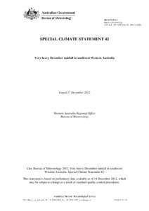 Special Climate Statement 24