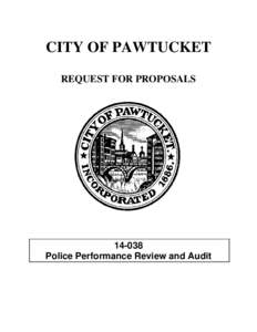 Request for proposal / Proposal / Purchasing / Audit / Pawtucket /  Rhode Island / Government contract proposal / Business / Procurement / Sales