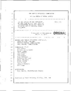 THE PUBLIC UTILITIES COMMISSION OF THE STATE OF SOUTH DAKOTA . . . . . . . . . . . . . . . . . . . . . . . . . . . . . . . IN THE MATTER OF THE COMPLAINT BY OAK TREE ENERGY, LLC, AGAINST