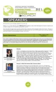 We have lined up some fantastic speakers for you this year. Please join us in welcoming this year’s MEDWeek 2014 speakers as they share their respective industry’s expertise and key global insights that can accelerat