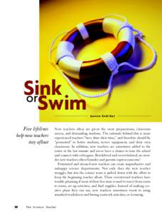 Sink or Swim Jeanne Endrikat  Five lifelines