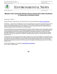 U.S. Environmental Protection Agency Region 4: AL, FL, GA, KY, MS, NC, SC, TN Office of External Affairs Sam Nunn Atlanta Federal Center 61 Forsyth St. SW