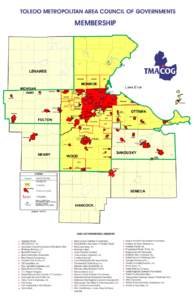 TOLEDO METROPOLITAN AREA COUNCIL OF GOVERNMENTS  MEMBERSHIP