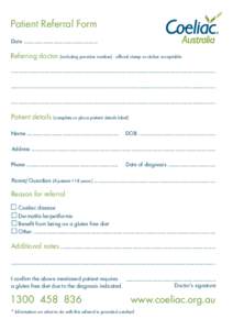 Patient Referral Pad Front Rev