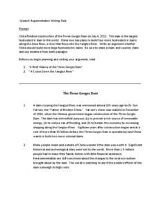 Microsoft Word - A brief history of the Three Gorges Dam.docx