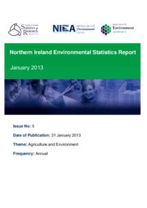 Microsoft Word - NI Environmental Statistics 2013_no links_amended