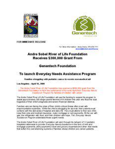 Andre Sobel River of Life Foundation