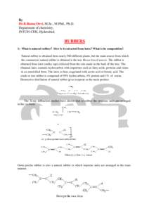 Organic polymers / Elastomers / Thermoplastics / Rubber / Polymers / Fibre-reinforced plastic / Plastic / Liquid crystal polymer / Polybutadiene / Chemistry / Materials science / Matter