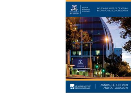 The Melbourne Institute of Applied Economic and Social Research / Oceania / Household /  Income and Labour Dynamics in Australia Survey / Melbourne / Ross Garnaut / Australian Research Council / Think tank / Statistics / Economy of Australia / Australia