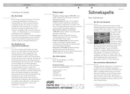 chapelle expiatoire DE.qxp_chapelle expiatoire:18 Page1  Rundgang Architektur