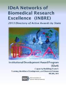 INBRE 2013 Directory of Active Awards by State