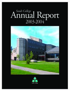 Sault College  Annual Report[removed]Sault College