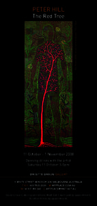 PETER HILL  The Rivers 2008, acrylic on marine ply, 190 x 70cm The Red Tree