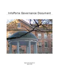 Microsoft Word - InfoPort Governance Document- April 2009.doc