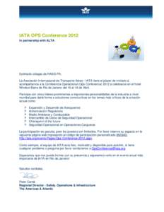 Microsoft Word - IATA OPS Conference Invitation ES.doc