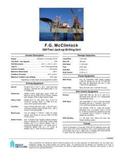 Microsoft Word - Shelf Drilling_FG McClintock_Spec Sheet (August[removed]docx