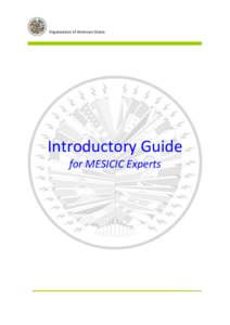 Organization of American States  Introductory Guide for MESICIC Experts  INDEX
