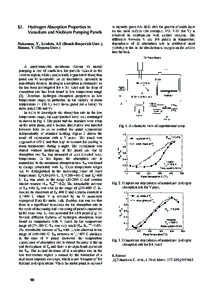 §2.  Hydrogen Absorption Properties in Vanadium and Niobium Pumping Panels  Nakamura, Y., Livshits, A.I. (Bonch-Bruyevich Univ.),