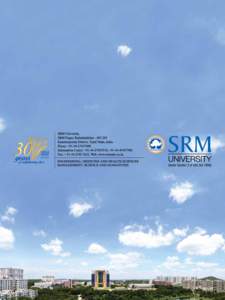 SRM University / Higher education in India / Higher education / University of Hyderabad / Guru Nanak Dev University / Association of Commonwealth Universities / Education in India / All India Council for Technical Education