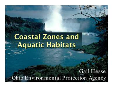 Coastal Zones & Aquatic Habitats