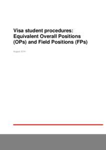 Visa students equivalent OP calculations