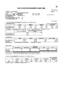 平成27年3月期 第3四半期決算短信〔日本基準〕（連結） 平成27年2月6日 上場会社名 北川工業株式会社 コード番号 6896 URL http://www.kitagawa-ind.com 代表者