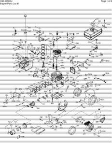 H50-65592U Engine Parts List #1 Page 1 of 8  H50-65592U