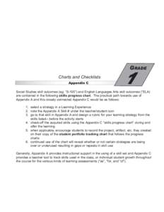 Grade  Charts and Checklists Appendix C  1