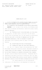 MISSISSIPPI LEGISLATURE  REGULAR SESSION 2007 By: Senator(s) Jordan, Jackson (11th), Walls, Thomas, Butler, Jackson (32nd)