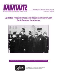Morbidity and Mortality Weekly Report Recommendations and Reports / Vol[removed]No. 6 September 26, 2014  Updated Preparedness and Response Framework