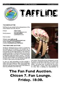 TAFFline #5 ! TAFF: The Newsletter  29th August 2012