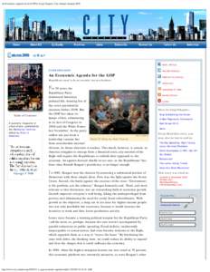 An Economic Agenda for the GOP by Luigi Zingales, City Journal Autumn 2009