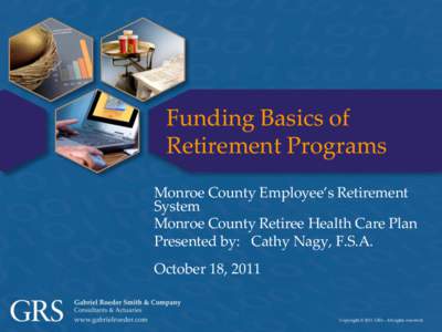 Funding Basics of  Retirement Programs