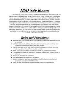 Microsoft Word - Safe Room Information