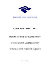 Guide for Travellers - November 2012