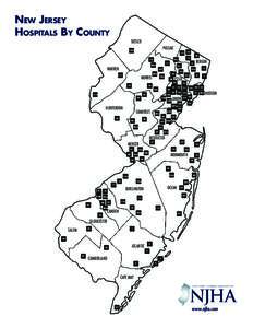 New Jersey Hospitals By County Sussex Passaic  100