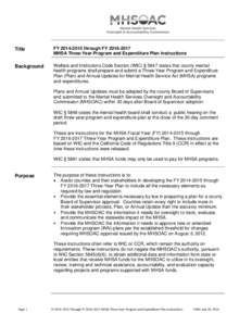 United States Department of Agriculture / WIC / Stakeholder / United States / California Proposition 63 / California WIC Program / California statutes / California Mental Health Services Act / Federal assistance in the United States