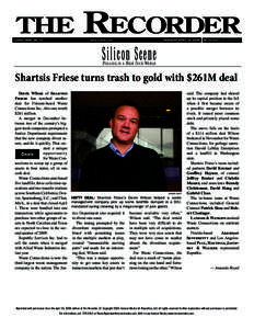 Shartsis Friese Turns Trash to Gold