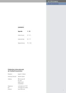 FIFA / Association football / 61st FIFA Congress / Audit committee / Football Association of Brunei Darussalam / Internal audit / Sepp Blatter / Hellenic Football Federation / Lisle Austin / Auditing / Sports / International Olympic Committee