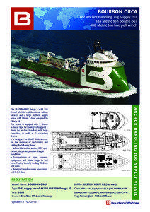 X-bow / Winch / Tugboat / Anchor handling tug supply vessel / Dynamic positioning / M3 / Watercraft / Transport / Ulstein Group