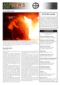 ASPnews April 2012 Newsletter of the Auckland Studio Potters Society PO BoxOnehunga