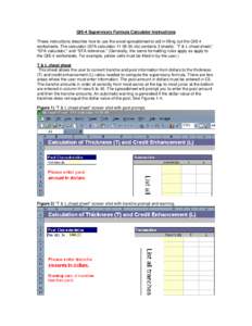Microsoft Word - QIS 4 SFA Calculator Instructions