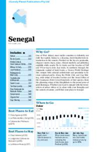 ©Lonely Planet Publications Pty Ltd  Senegal POP 13.8 MILLION  Why Go?