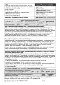 Microsoft Word[removed]RTB Impact Assessment REVISED OPTIONS final .doc