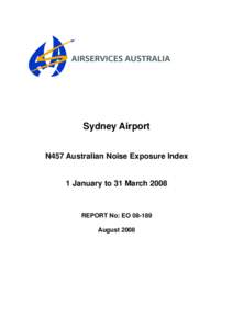 Airport / Boeing 737 / Boeing 747 / Aircraft noise / Boeing 707 / Aviation / Transport / Airservices Australia