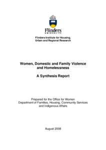 Microsoft Word - WITHOUT RECS DV and women homelessness report DOC _2_ _2_.DOC