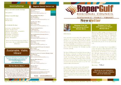RGRC Newsletter February 2014